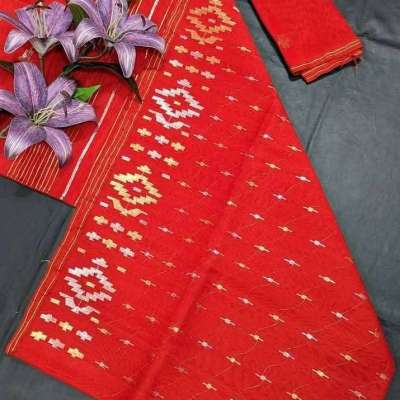 সিদুর লাল জামদানী শাড়ী Profile Picture